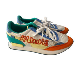 Puma Future Rider Mr Doodle Size 9 Men's Shoes Multicolor Embroidered Casual